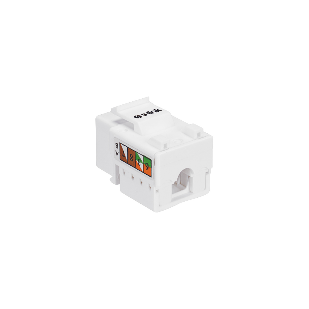 S-LINK SL-KS60, UTP, CAT6, Keystone Jack3U, 90 Derece(1923) 3 S-LINK SL-KS60, UTP, CAT6, Keystone Jack3U, 90 Derece(1923) - Görsel 3