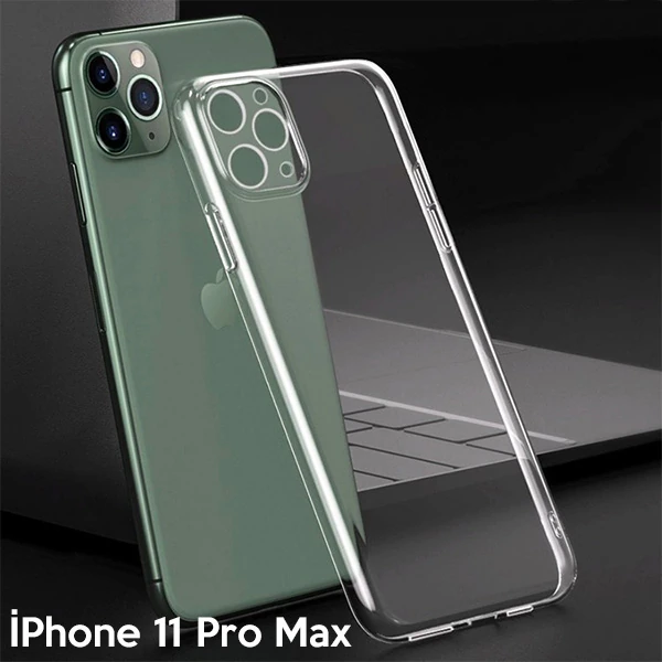 Ally İPhone 11 Pro Max 6.5 İnch Kamera Korumalı Silikon Kılıf 1 Ally İPhone 11 Pro Max 6.5 İnch Kamera Korumalı Silikon Kılıf