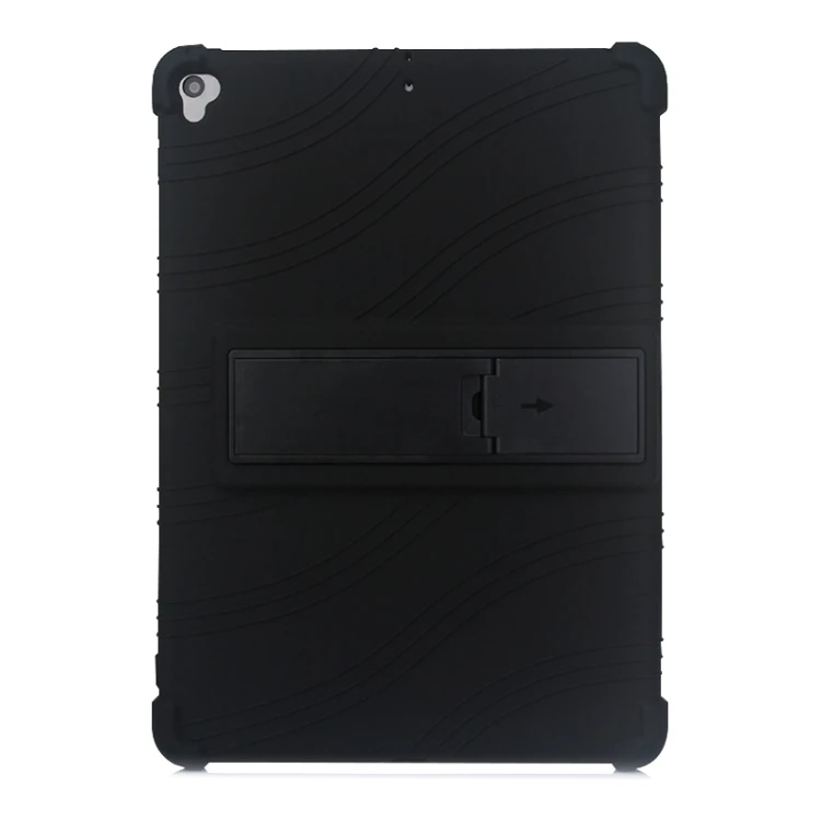 İPad 7 10.2 inch- İPad Air 3 10.5 inch Kılıf Standlı Darbe Emici Silikon Kılıf-(5775) 2 İPad 7 10.2 inch- İPad Air 3 10.5 inch Kılıf Standlı Darbe Emici Silikon Kılıf-(5775) - Görsel 2