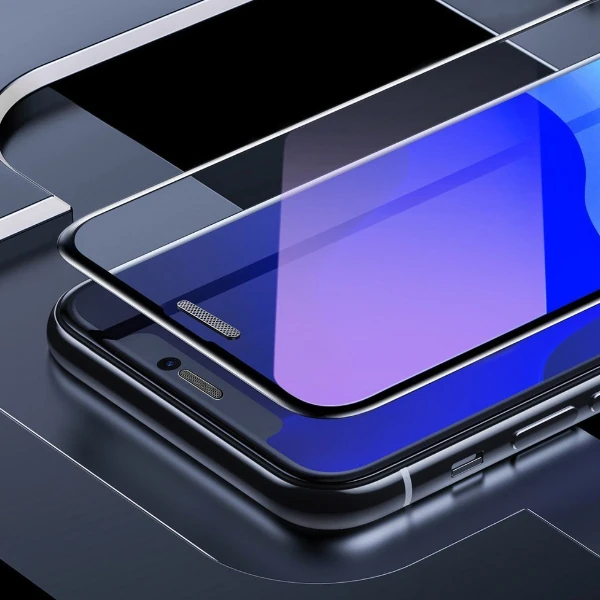 Baseus İPhone XS-X 5.5 Ekran Koruyucu Full Anti Blue Light Tempered Cam Ekran Koruyucu 2 A-(5775) 4 Baseus İPhone XS-X 5.5 Ekran Koruyucu Full Anti Blue Light Tempered Cam Ekran Koruyucu 2 A-(5775) - Görsel 4