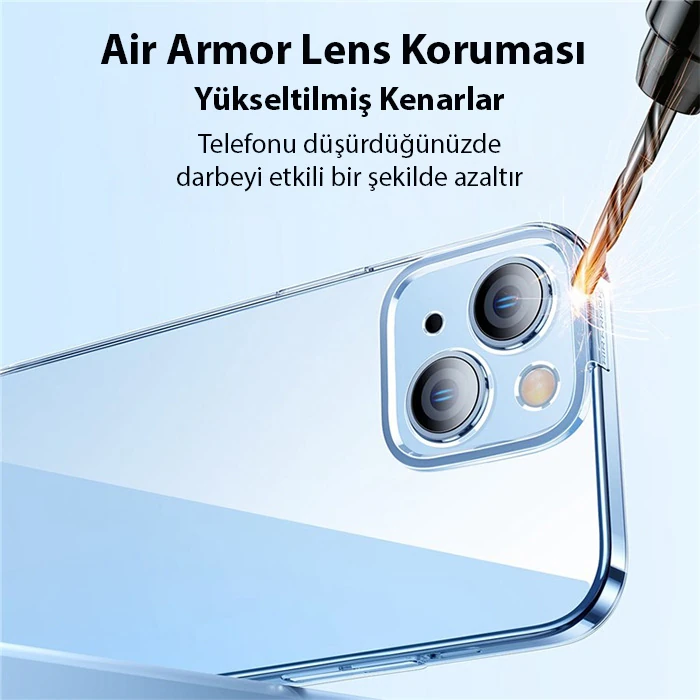 Baseus iPhone 15 Crystal Serisi Silikon Kılıf + Tempered Ekran Koruyucu Set-(5775) 2 Baseus iPhone 15 Crystal Serisi Silikon Kılıf + Tempered Ekran Koruyucu Set-(5775) - Görsel 2