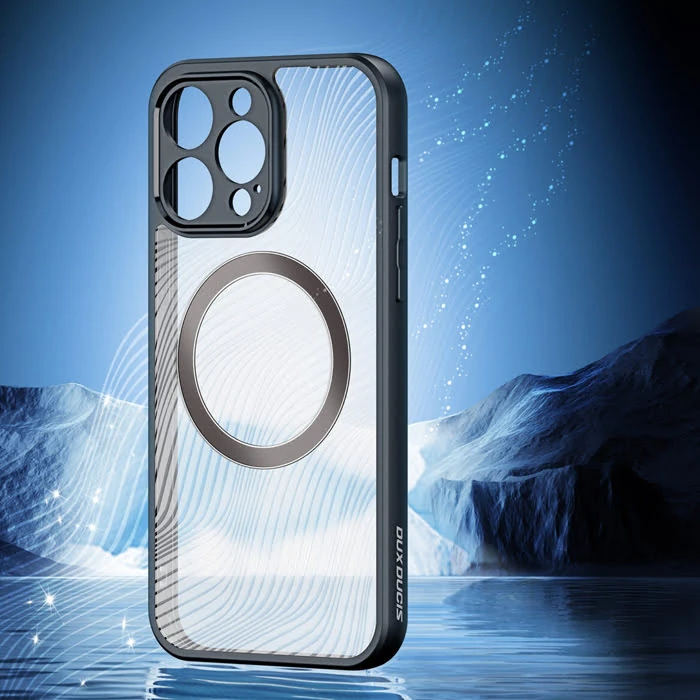 Dux Ducis iPhone 12 Pro Aimo Series Mag Safe Premium Buzlu Sert PC-TPU Kılıf 4 Dux Ducis iPhone 12 Pro Aimo Series Mag Safe Premium Buzlu Sert PC-TPU Kılıf - Görsel 4