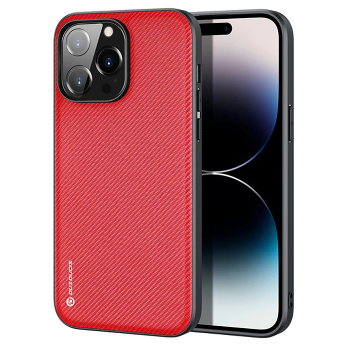 Dux Ducis Fino Serisi iPhone 14 Pro 6.1 inç Kılıf Premium Dokuma Silikon Kılıf 1 Dux Ducis Fino Serisi iPhone 14 Pro 6.1 inç Kılıf Premium Dokuma Silikon Kılıf