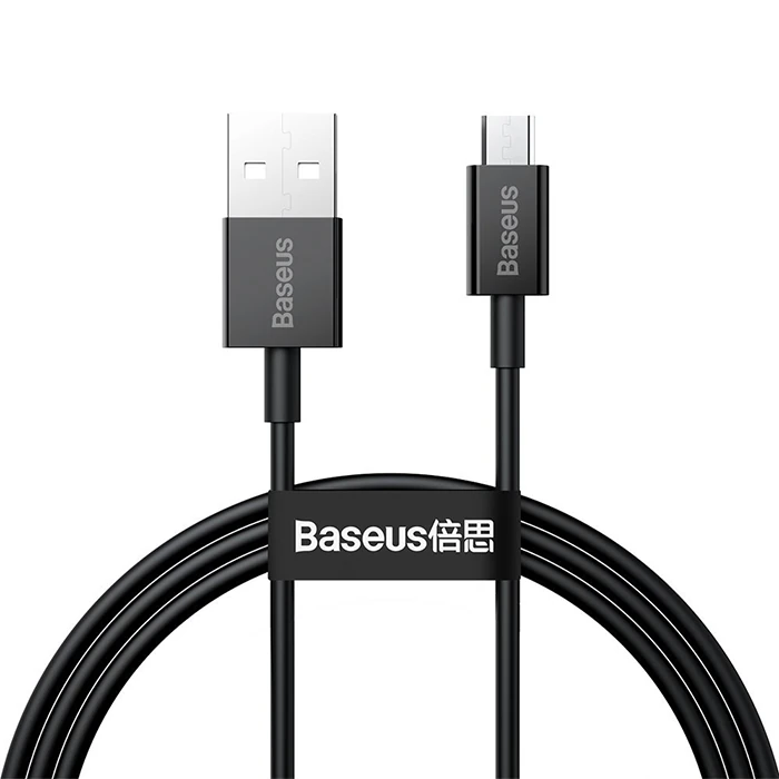 Baseus Superior Series USB to Mikro Hızlı Şarj ve Data Kablosu 2A 1m-(5775) 1 Baseus Superior Series USB to Mikro Hızlı Şarj ve Data Kablosu 2A 1m-(5775)