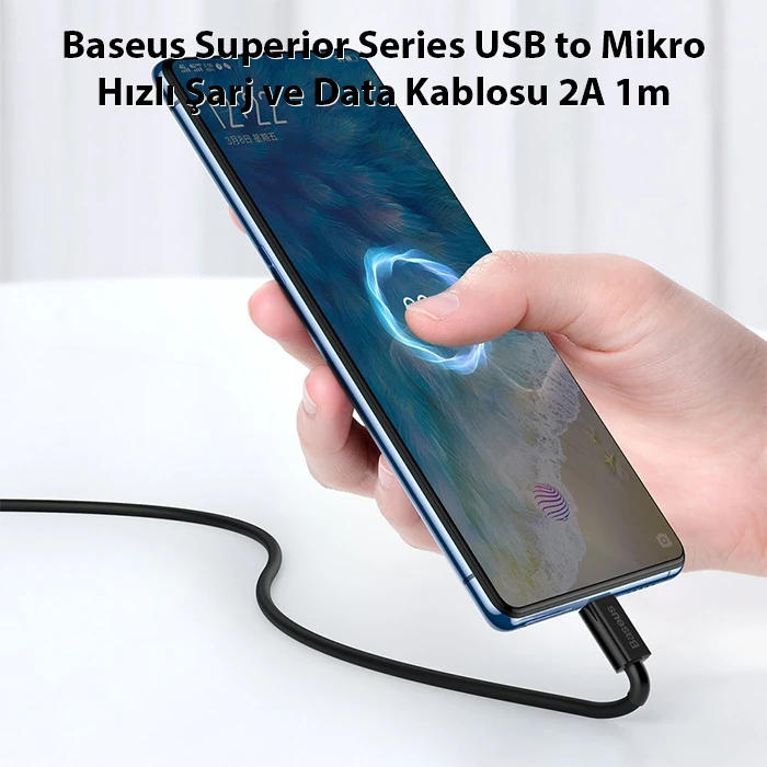 Baseus Superior Series USB to Mikro Hızlı Şarj ve Data Kablosu 2A 1m-(5775) 3 Baseus Superior Series USB to Mikro Hızlı Şarj ve Data Kablosu 2A 1m-(5775) - Görsel 3