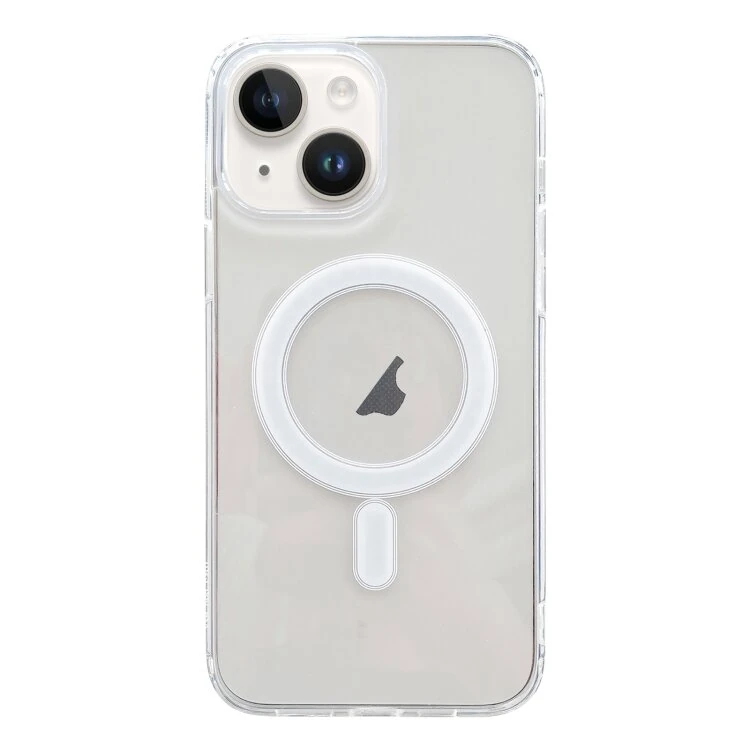 ALLY iPhone 15 Plus Magsafe Uyumlu Manyetik Şeffaf Silikon Kılıf 1 ALLY iPhone 15 Plus Magsafe Uyumlu Manyetik Şeffaf Silikon Kılıf
