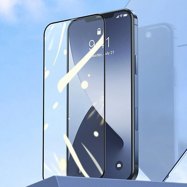 Baseus 0.25MM İPhone 12-12 PRO 6.1 3D Full Tempered Cam Ekran Koruyucu 2adet-(5775) 3 Baseus 0.25MM İPhone 12-12 PRO 6.1 3D Full Tempered Cam Ekran Koruyucu 2adet-(5775) - Görsel 3