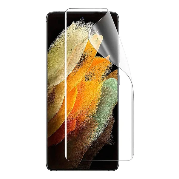 GOR SM Galaxy S21+Plus HD Darbe Emici Ekran Koruyucu Jelatin 5 Adet Set 3 GOR SM Galaxy S21+Plus HD Darbe Emici Ekran Koruyucu Jelatin 5 Adet Set - Görsel 3