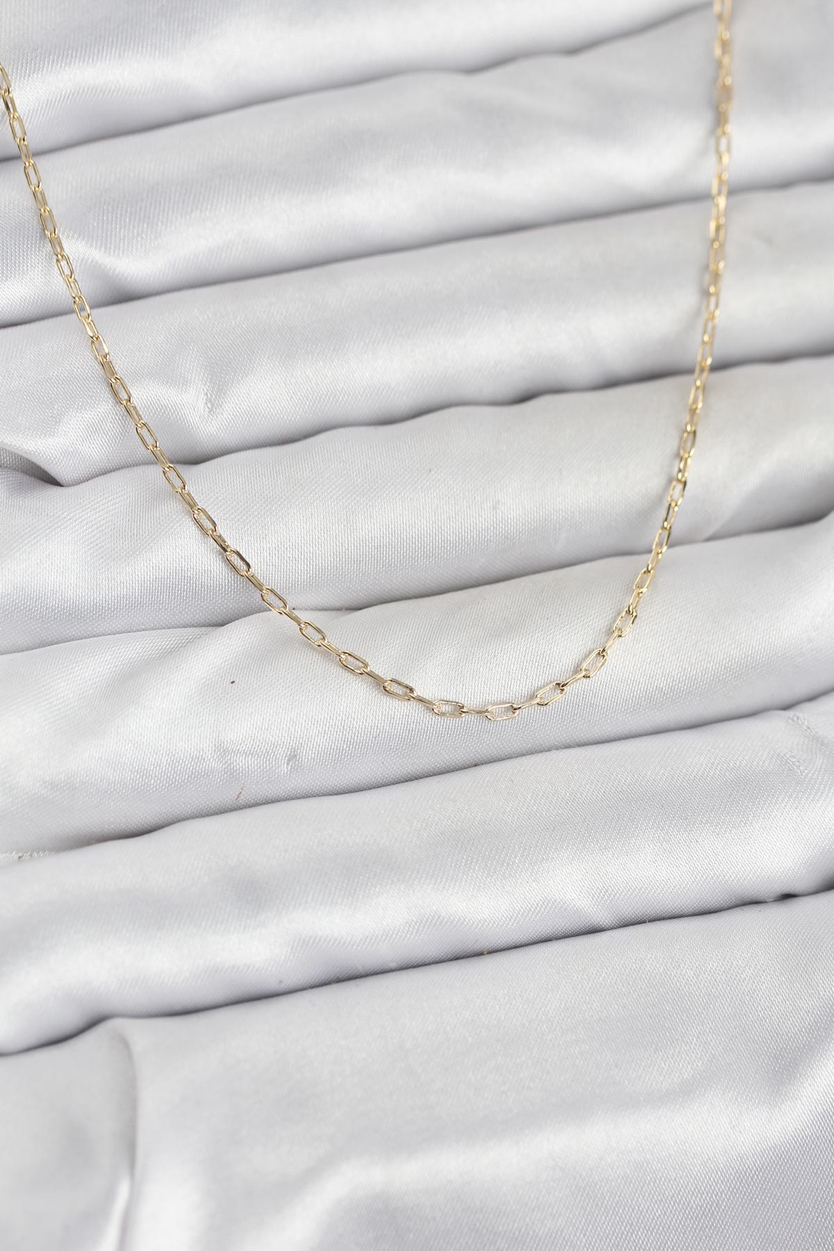 CM 14K Gold Renk Ataç Zincir Model 60 cm Kadın Kolye 5886 1 CM 14K Gold Renk Ataç Zincir Model 60 cm Kadın Kolye 5886