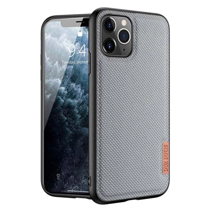 Dux Ducis Fino Serisi iPhone 11 Pro 5.8inç Kılıf Premium Dokuma Silikon Kılıf-(5775) 2 Dux Ducis Fino Serisi iPhone 11 Pro 5.8inç Kılıf Premium Dokuma Silikon Kılıf-(5775) - Görsel 2