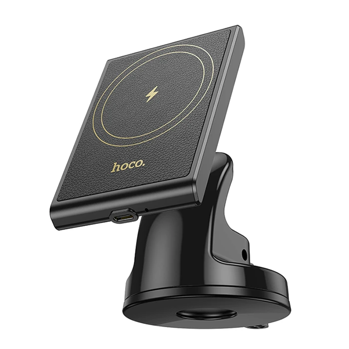 Hoco HW20 Torpido Üstü Wireless Kablosuz Hızlı Şarj Araç Telefon Tutucu-(5775) 4 Hoco HW20 Torpido Üstü Wireless Kablosuz Hızlı Şarj Araç Telefon Tutucu-(5775) - Görsel 4