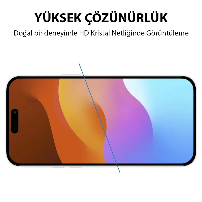Ally iPhone 15 Pro Max Full Glue Tempered Kırılmaz Cam Ekran Koruyucu-(5775) 3 Ally iPhone 15 Pro Max Full Glue Tempered Kırılmaz Cam Ekran Koruyucu-(5775) - Görsel 3