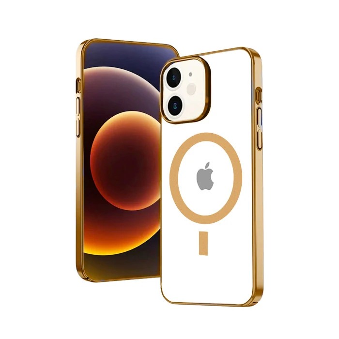 Ally iPhone 12 - 12 Pro 6.1inç Magsafe Uyumlu Renkli Kenar Silikon Kılıf 1 Ally iPhone 12 - 12 Pro 6.1inç Magsafe Uyumlu Renkli Kenar Silikon Kılıf