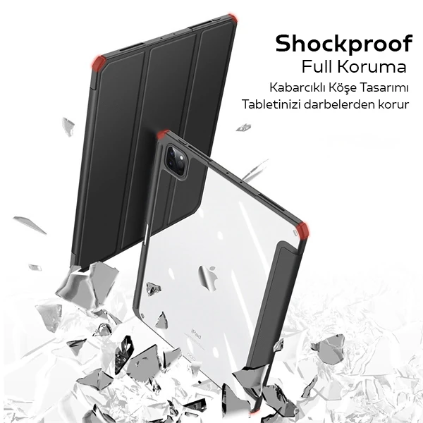Dux Ducis iPad Pro 11 (2018,2020,2021.2022) Kılıf Kalem Bölmeli Toby Series-(5775) 4 Dux Ducis iPad Pro 11 (2018,2020,2021.2022) Kılıf Kalem Bölmeli Toby Series-(5775) - Görsel 4