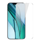 Baseus Crystal Serisi iPhone 15 Plus Full Koruma Tempered Cam Ekran Koruyucu 2 Adet Set