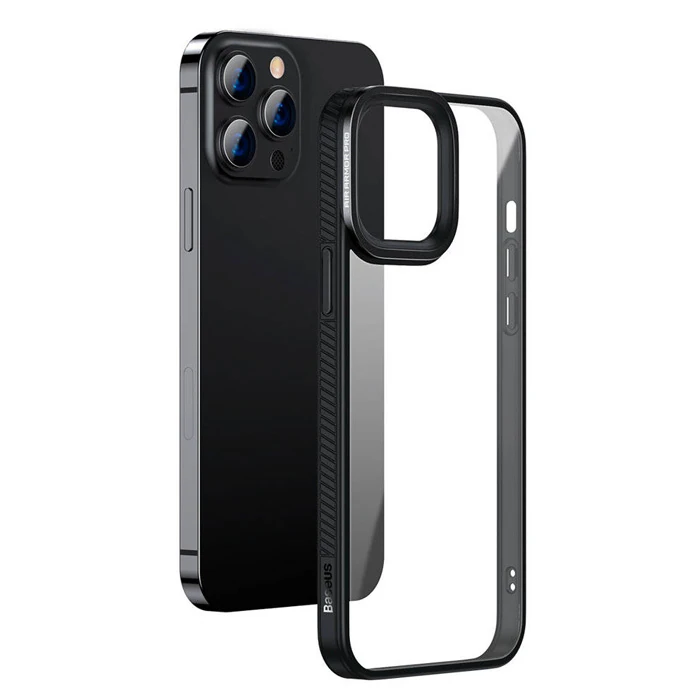 Baseus Crystal iPhone 13 Pro Max Kılıf Jel Çerçeve Zırhlı Silikon Kılıf 2 Baseus Crystal iPhone 13 Pro Max Kılıf Jel Çerçeve Zırhlı Silikon Kılıf - Görsel 2