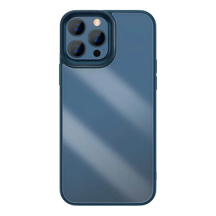 Baseus Crystal iPhone 13 Pro Max Kılıf Jel Çerçeve Zırhlı Silikon Kılıf 4 Baseus Crystal iPhone 13 Pro Max Kılıf Jel Çerçeve Zırhlı Silikon Kılıf - Görsel 4