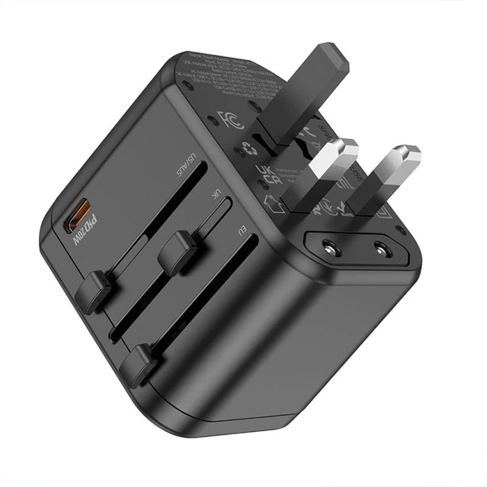 HOCO AC15 20W PD QC 3.0 Hızlı Şarj Universal Priz-(5775) 2 HOCO AC15 20W PD QC 3.0 Hızlı Şarj Universal Priz-(5775) - Görsel 2