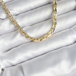 Pirinç Gold Renk 60 cm Zincir Kadın Kolye 5886
