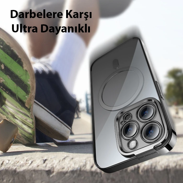 Baseus Glitter iPhone 14 Pro Max 6.7 Magsafe Silikon Kılıf + Tempered Ekran Koruyucu Set-(5775) 4 Baseus Glitter iPhone 14 Pro Max 6.7 Magsafe Silikon Kılıf + Tempered Ekran Koruyucu Set-(5775) - Görsel 4