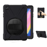 Ally Galaxy Tab P200-P205 3 Katmanlı Standlı Zırh Kılıf-Shockproof