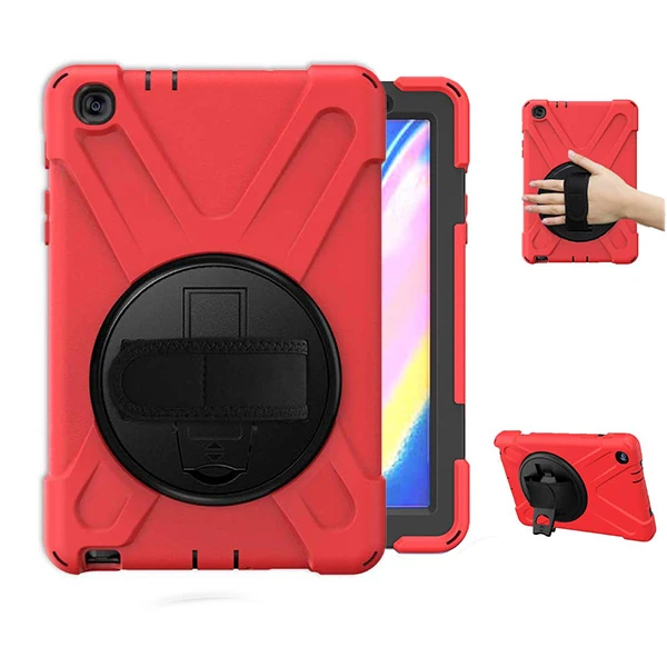 Ally Galaxy Tab P200-P205 3 Katmanlı Standlı Zırh Kılıf-Shockproof 2 Ally Galaxy Tab P200-P205 3 Katmanlı Standlı Zırh Kılıf-Shockproof - Görsel 2