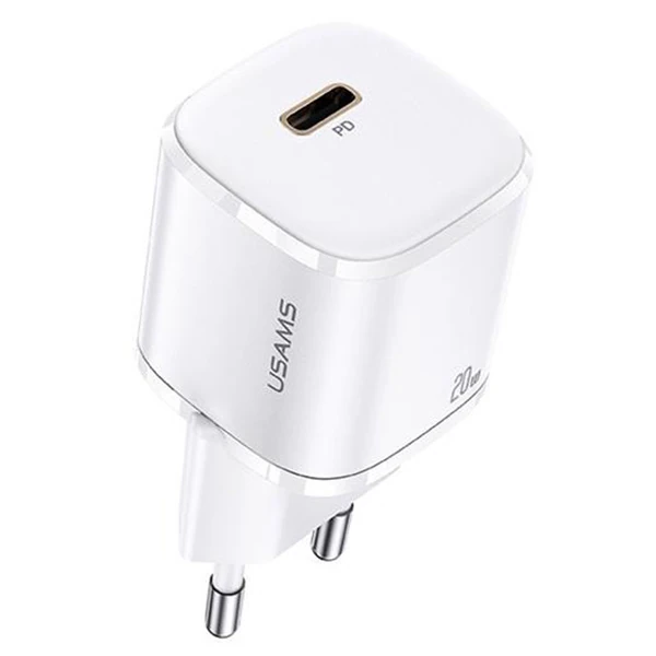 USAMS T36 20W Mini PD Hızlı Şarj Aleti 20W USB-C Güç Adaptörü-(5775) 1 USAMS T36 20W Mini PD Hızlı Şarj Aleti 20W USB-C Güç Adaptörü-(5775)