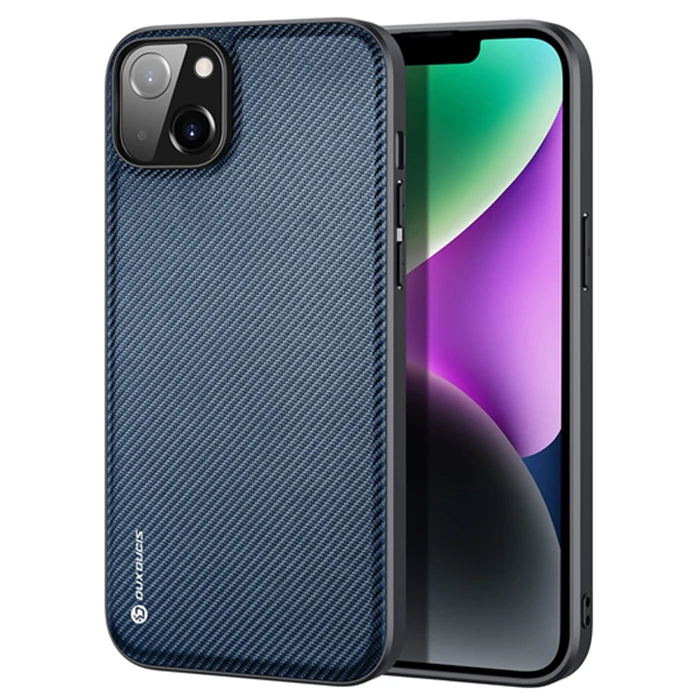 Dux Ducis Fino Serisi iPhone 14 6.1 inç Kılıf Premium Dokuma Silikon Kılıf 2 Dux Ducis Fino Serisi iPhone 14 6.1 inç Kılıf Premium Dokuma Silikon Kılıf - Görsel 2
