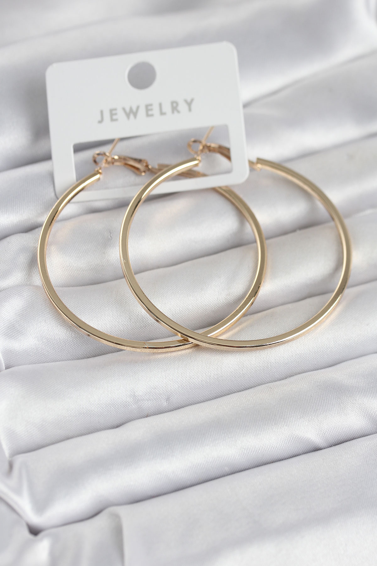Gold Renk Pirinç Köşeli Kenar Halka 54 mm Kadın Küpe 5886 1 Gold Renk Pirinç Köşeli Kenar Halka 54 mm Kadın Küpe 5886
