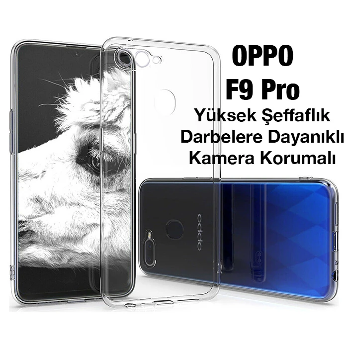Ally OPPO F9 Pro Kılıf Kamera Korumalı Ultra İnce Şeffaf Silikon Kılıf 2 Ally OPPO F9 Pro Kılıf Kamera Korumalı Ultra İnce Şeffaf Silikon Kılıf - Görsel 2