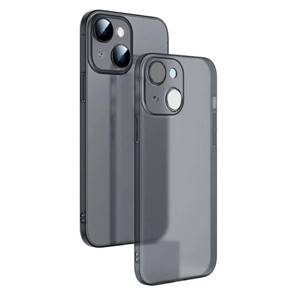 Ally iPhone 14 Plus 6.7inch Frosted Glass Şeffaf Kamera Korumalı Kılıf-(5775) 2 Ally iPhone 14 Plus 6.7inch Frosted Glass Şeffaf Kamera Korumalı Kılıf-(5775) - Görsel 2