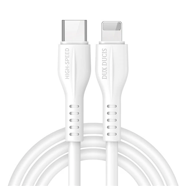 DUX DUCİS İPhone 20W Hızlı Şarj İPhone 14 13- 12,11 Şarj Kablosu 1metre-(5775) 1 DUX DUCİS İPhone 20W Hızlı Şarj İPhone 14 13- 12,11 Şarj Kablosu 1metre-(5775)