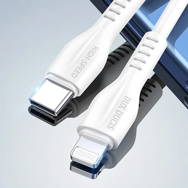 DUX DUCİS İPhone 20W Hızlı Şarj İPhone 14 13- 12,11 Şarj Kablosu 1metre-(5775) 2 DUX DUCİS İPhone 20W Hızlı Şarj İPhone 14 13- 12,11 Şarj Kablosu 1metre-(5775) - Görsel 2