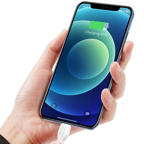 DUX DUCİS İPhone 20W Hızlı Şarj İPhone 14 13- 12,11 Şarj Kablosu 1metre-(5775) 3 DUX DUCİS İPhone 20W Hızlı Şarj İPhone 14 13- 12,11 Şarj Kablosu 1metre-(5775) - Görsel 3