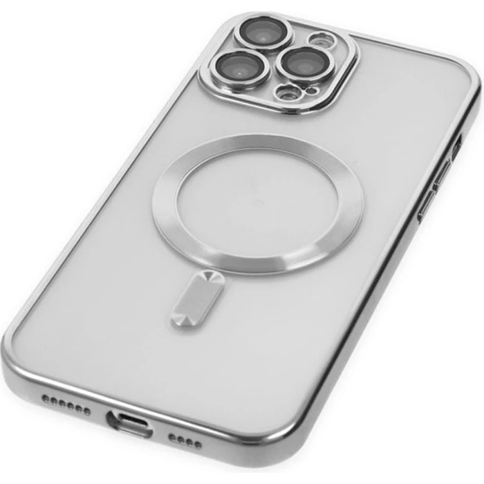 ALLY iPhone 14 Pro Max 6.7inç Renkli Kenar Lazer Çerçeveli Magsafe Uyumlu Silikon Kılıf 4 ALLY iPhone 14 Pro Max 6.7inç Renkli Kenar Lazer Çerçeveli Magsafe Uyumlu Silikon Kılıf - Görsel 4