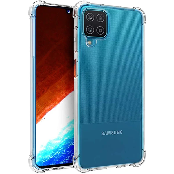 SM Galaxy A12 - M12 Anti-Drop Shockproof Darbe Emici Silikon Kılıf 1 SM Galaxy A12 - M12 Anti-Drop Shockproof Darbe Emici Silikon Kılıf
