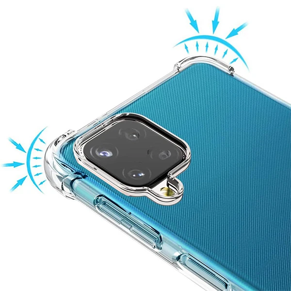 SM Galaxy A12 - M12 Anti-Drop Shockproof Darbe Emici Silikon Kılıf 3 SM Galaxy A12 - M12 Anti-Drop Shockproof Darbe Emici Silikon Kılıf - Görsel 3