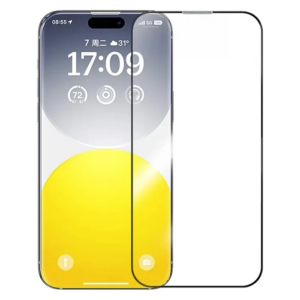 Haydiburaya 13 Baseus iPhone 15 Plus HD Tempered Full Koruma Cam Ekran Koruyucu