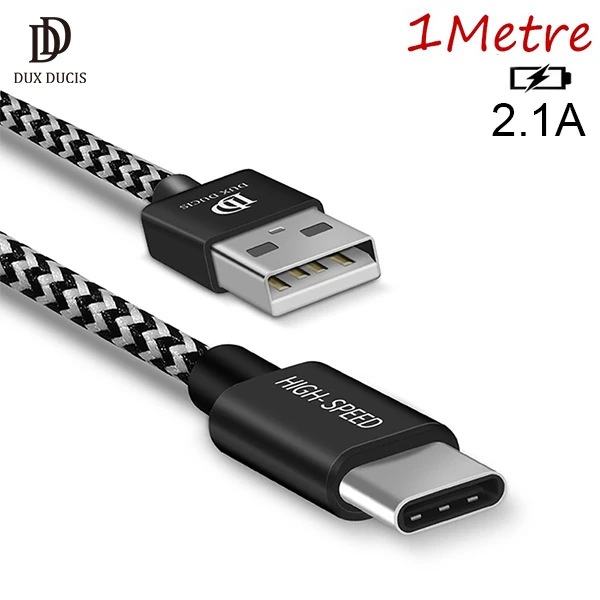 DUX DUCIS Usb Type C Kopmaz Yırtılmaz Usb kablo Hızlı Şarj 1 metre 1 DUX DUCIS Usb Type C Kopmaz Yırtılmaz Usb kablo Hızlı Şarj 1 metre