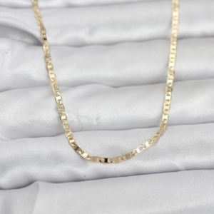 CM 14K Gold Renk Zincir Model 60 cm Kadın Kolye 5886