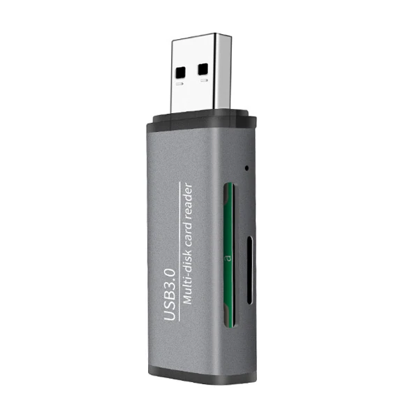 ADS-105 USB 3.0 Hızlı Card Reader SD/TF Hafıza Kart Okuyucu 1 ADS-105 USB 3.0 Hızlı Card Reader SD/TF Hafıza Kart Okuyucu