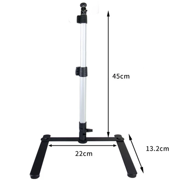 Ally 45cm Ergonomik Cep Telefonu ve Kamera Tripod Stand 2 Ally 45cm Ergonomik Cep Telefonu ve Kamera Tripod Stand - Görsel 2