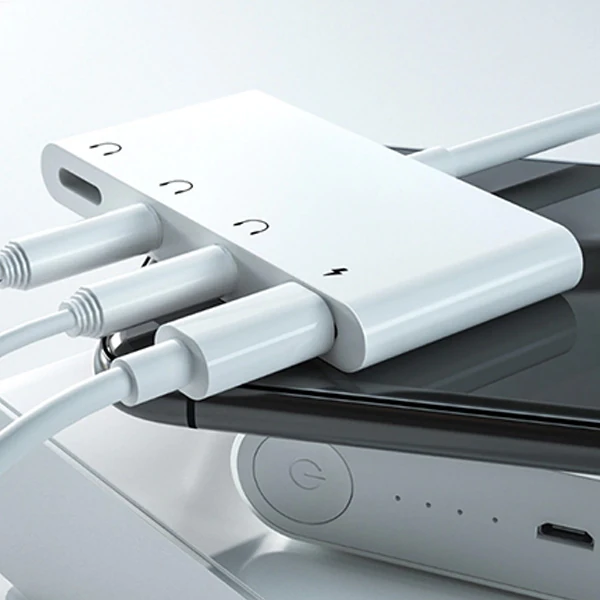 ALLY Andriod Usb Type C 4in1 Otg Ses Adaptörü Çift DC 3.5MM Jack-(5775) 2 ALLY Andriod Usb Type C 4in1 Otg Ses Adaptörü Çift DC 3.5MM Jack-(5775) - Görsel 2