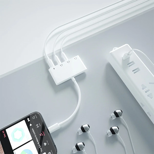 ALLY Andriod Usb Type C 4in1 Otg Ses Adaptörü Çift DC 3.5MM Jack-(5775) 3 ALLY Andriod Usb Type C 4in1 Otg Ses Adaptörü Çift DC 3.5MM Jack-(5775) - Görsel 3