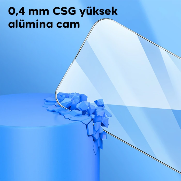 HOCO iPhone 15 Pro Full Screen HD Tempered Kırılmaz Cam Ekran Koruyucu-(5775) 2 HOCO iPhone 15 Pro Full Screen HD Tempered Kırılmaz Cam Ekran Koruyucu-(5775) - Görsel 2