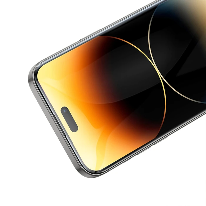 HOCO iPhone 15 Pro Full Screen HD Tempered Kırılmaz Cam Ekran Koruyucu-(5775) 3 HOCO iPhone 15 Pro Full Screen HD Tempered Kırılmaz Cam Ekran Koruyucu-(5775) - Görsel 3