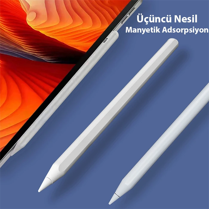 ALLY Universal Active Touch Kapasitif Stylus Tablet-Telefon Dokunmatik Kalem-(5775) 2 ALLY Universal Active Touch Kapasitif Stylus Tablet-Telefon Dokunmatik Kalem-(5775) - Görsel 2