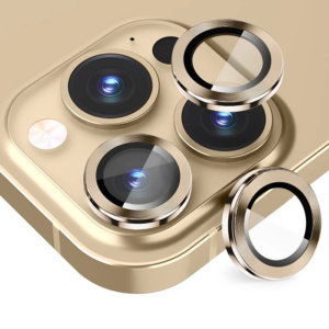Haydiburaya 17 ALLY iPhone 14 Pro-14 Pro Max 3D Metal Çerçeveli Kamera Lens Koruyucu