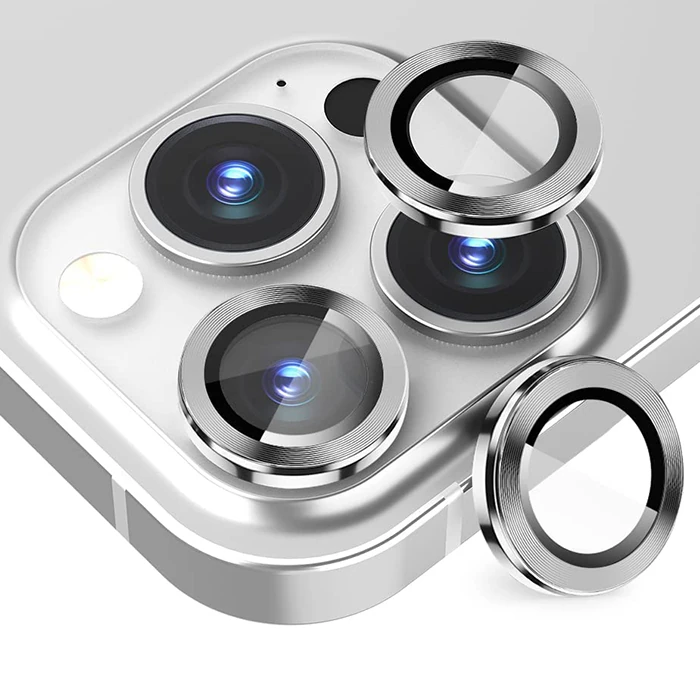 ALLY iPhone 14 Pro-14 Pro Max 3D Metal Çerçeveli Kamera Lens Koruyucu 2 ALLY iPhone 14 Pro-14 Pro Max 3D Metal Çerçeveli Kamera Lens Koruyucu - Görsel 2