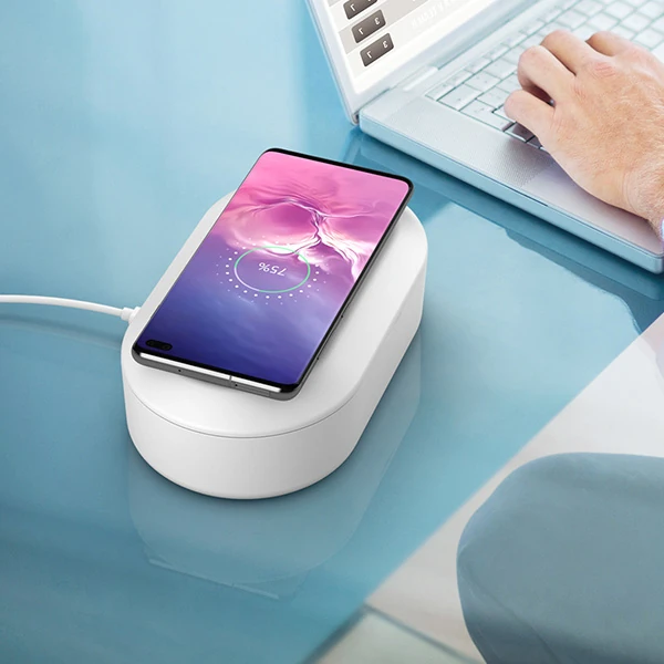 ALLY 15W Hızlı Kablosuz Wireless Şarj+Ultraviyole Sterilizer- Uv box 4 ALLY 15W Hızlı Kablosuz Wireless Şarj+Ultraviyole Sterilizer- Uv box - Görsel 4